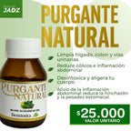 Purgante Natural Natural JADZ para limpieza digestiva