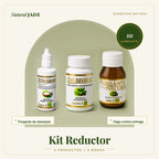 Kit Reductor Natural JADZ: Redugrass, Delbegras y Purgante Natural de obsequio